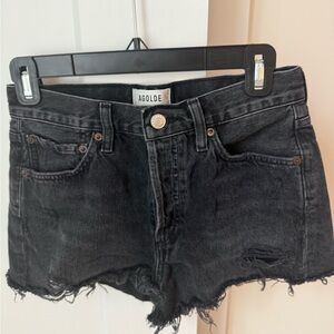 Agolde Mila Short in Slow Burn